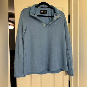 Three six six blue sweater size M
